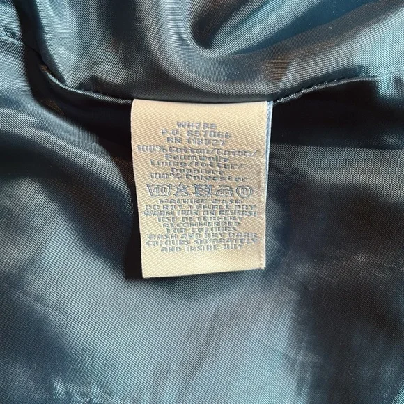 Boden 100% cotton scoop neck corduroy dress with leaf print in blue and green - Picture 11 of 16